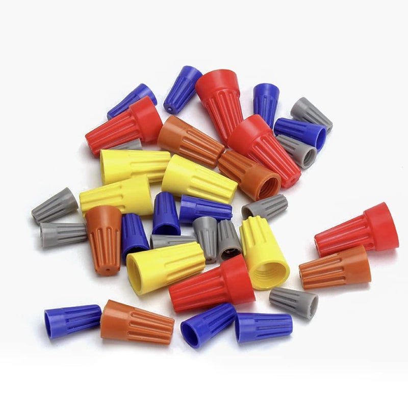ZIPCCI 1000 Pcs Electrical Wire Connectors Nuts, Blue Screw Springs Caps Wire Twist Terminals - Image 5